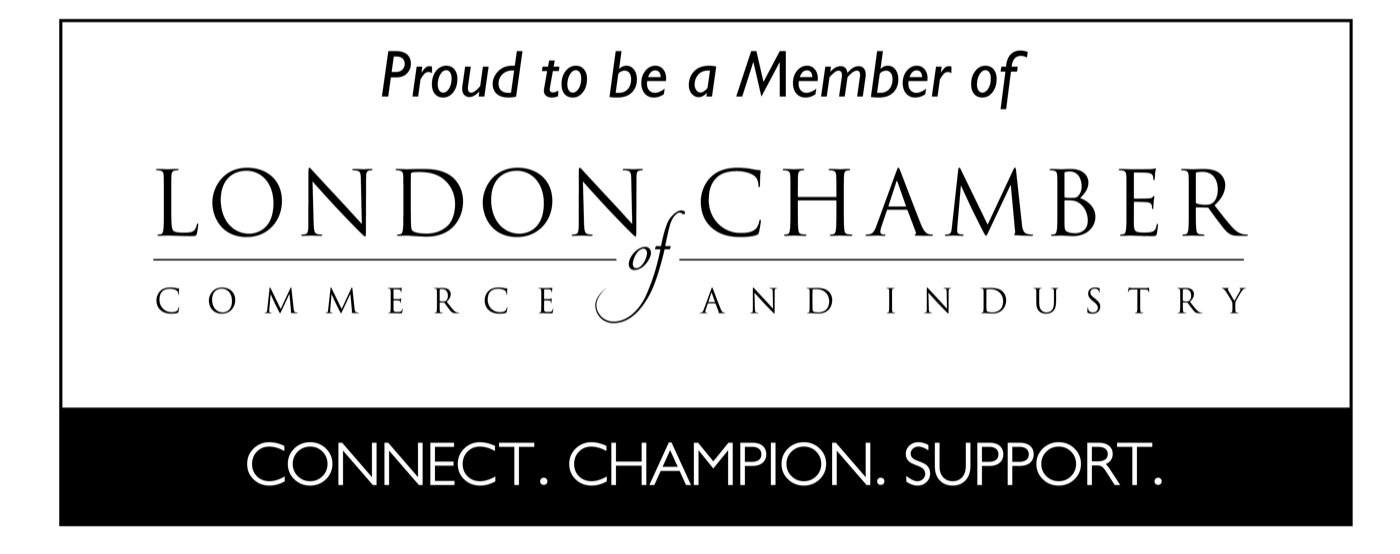 Proud to be a member of the London Chamber of Commerce and Industry